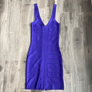 Women’s FCUK bodycon v-neck dress